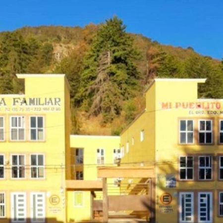 ホテル Mi Pueblito Magico エル・オロ・デ・イダルゴ エクステリア 写真